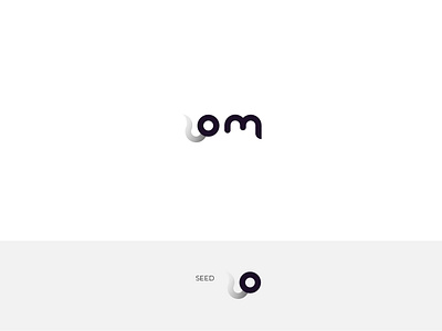 Human branding design flat icon lettering logo minimal type typography