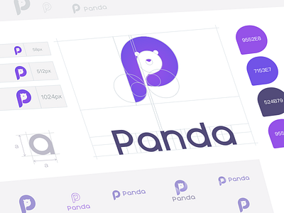 Logo panda 品牌