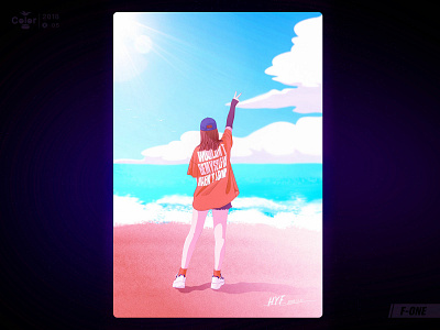 Friend-小迷糊 插图 设计