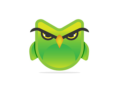 Owl logo graphic illustration logo