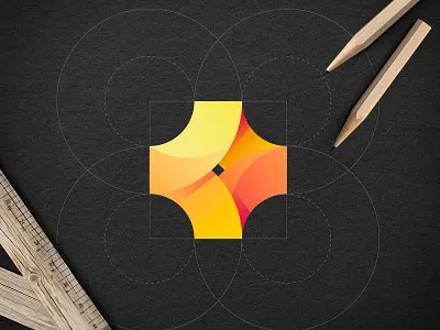 Abstract Logo Exploration abstract logo app app logo branding clean design gradient icon icon a day identity illustration logo logo a day logo grid logotype logotypedesign minimal vector