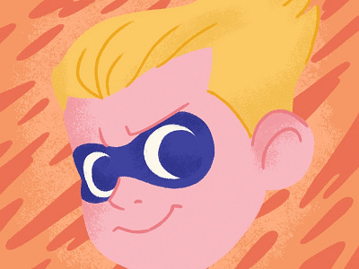 Dash art dash fast gsus heroes illustration illustration for children pixar pixar art the incredibles