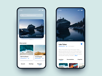 Booking App- Prototype Exploration app challenge clean daily flat ios minimal prototype redesign ui ux