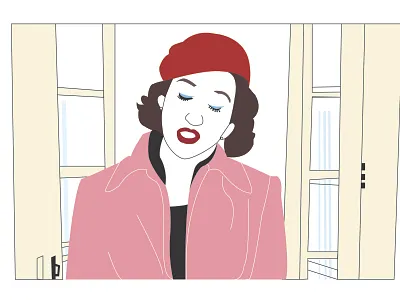 Mrs. Maisel illustration