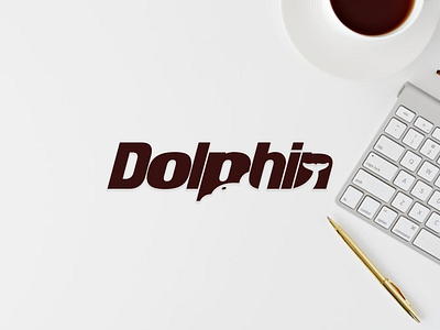 Dolphin animal art awesome brand branding company design designer dolphin dualmeaning graphic hidden meaning icon illustration inspiration logo logotype monogram typography vector