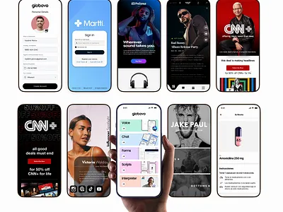 Scroll Fx apps design figma graphic design interaction mobile motion photoshop portfolio presentation responsive scroll