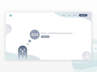 404 Page 404 error page dailyui 008