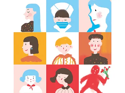 illustration art character colour design illustration