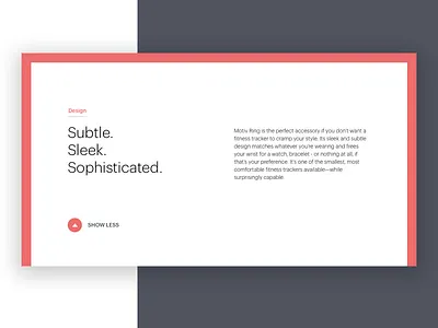 Website Design: Motiv design tech company type ui web website website design