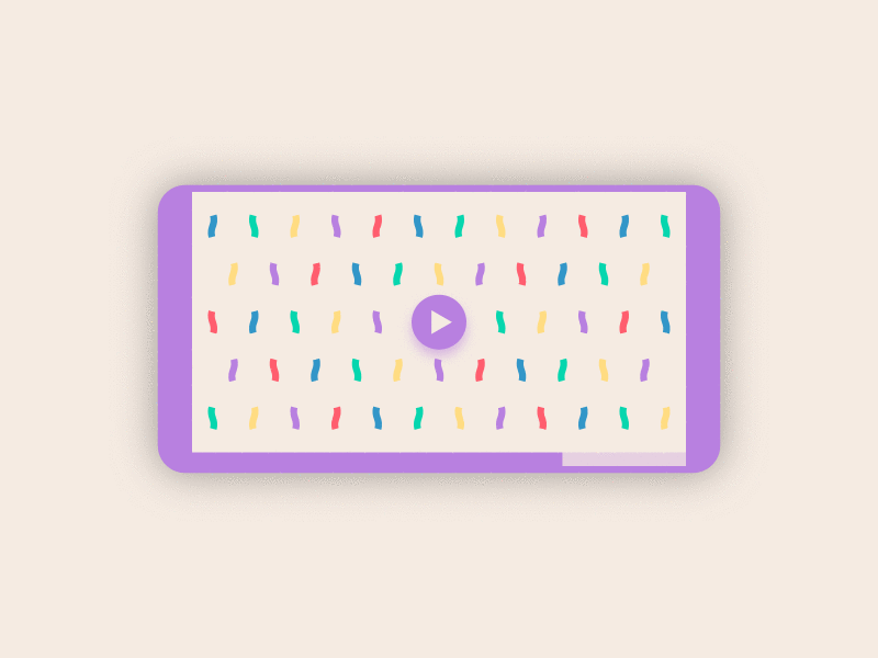 Lifelimitsart 022_2 / Video player gif app concept dailyui design flat gif idea material minimal minimalism mobile player ui vector video youtube