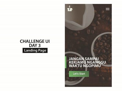 Landing Page - UI Challenge app branding design illustration ui vector