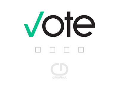 Vote Inspiration branding design icon illustration illustrator lettering logo