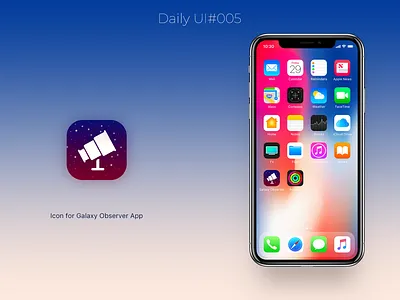Daily Ui#005 icon icon app iphone logo ui