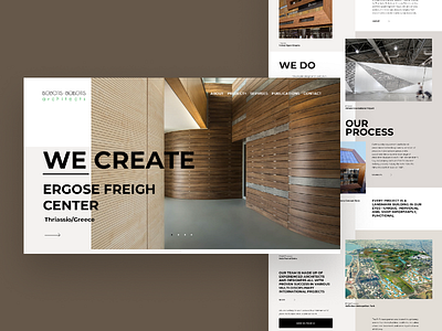 Architects bureau website architects design desktop figma fullscreen minimal site typogaphy ui. ux web