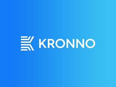 Kronno branding clean clever design eye catching eyecatching flat graphic design icon identity lettering logo minimal typography vector