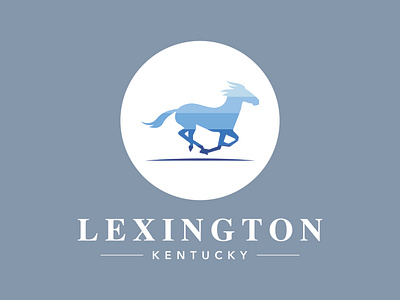 The Horse Capital horse horse capital horse racing horseback kentucky kentucky derby lexington logo simplicity