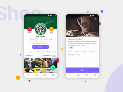 Shop application app app design application design business app concept app design designer eccomerce order purchase shop shop app shop design shop local single page tag ui ux ux ui ux design