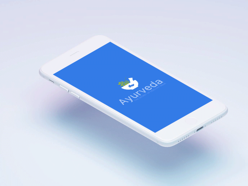 Ayurveda-The secret of healthy India ayurveda onboarding onboarding ui ui. white