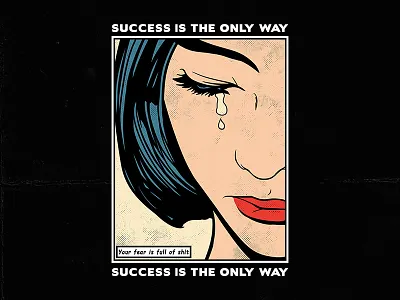 Success Before Death 01 art artwork clothing commission design drawing freelancer graphic design graphic designer illustration illustrator merch design photoshop shirt design tee vector