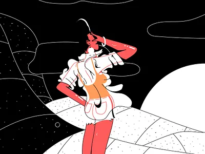 VW Girls brazil character illustration vector