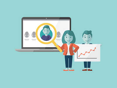 UserIQ Marketing & Sales Illustration branding graphic design illustration