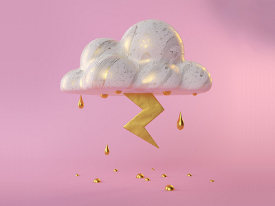 Cloud - candy 3d 3d art c4d c4dart cloud creative design illustration