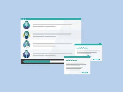 UserIQ Launcher Illustration branding graphic design illustration