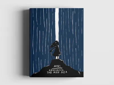 Daily illustration challenge 003 - Moses book cover cover artwork illustration moses procreate