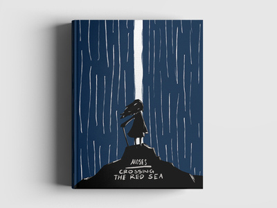Daily illustration challenge 003 - Moses book cover cover artwork illustration moses procreate