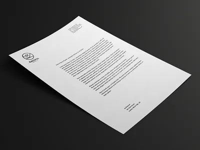 Kingpin_Letterhead branding design logo