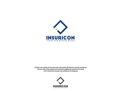 Logo Insuricon - Security 99designs branding design graphic graphic design icon idea illustration line logo logo design typography vector