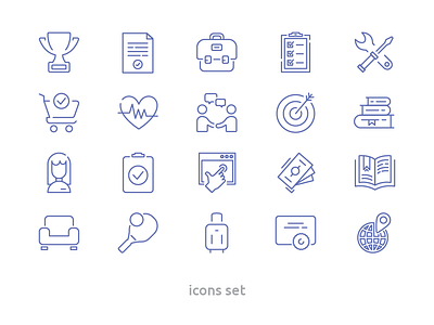 Benefits Icons design icon vector web