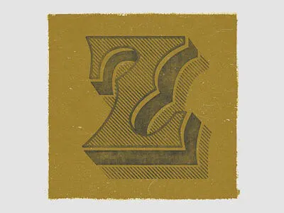36 Days of Type | z 36days z 36daysoftype 36daysoftype05 handlettering lettering letters texture truegrit type typedesign typography z