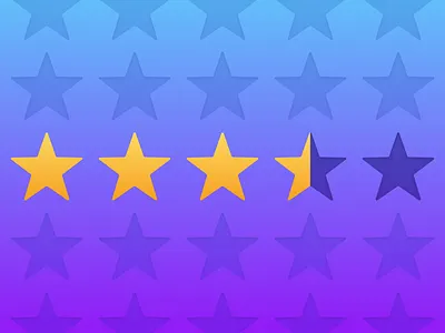 Rating component — Framer X code design framer framer x interaction prototype prototyping rating vector