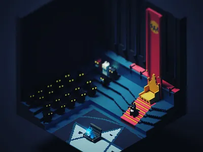 Fantastic cats cat catlover cats cute design fantasticbeasts illustration magicavoxel movie movirlover neko pixel scenes voxel voxelart