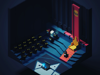 Fantastic cats cat catlover cats cute design fantasticbeasts illustration magicavoxel movie movirlover neko pixel scenes voxel voxelart