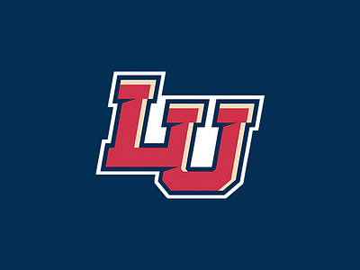 Liga Universitária badge brand college idenity label logo monogram team type typography
