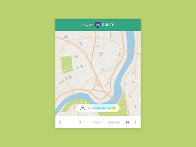 Daily Ui 049 Notifications dailyui dailyui 049 gps gps signal lost notification notifications ui