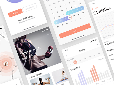 Fitness products— Personal sports details ui