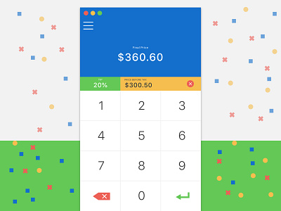 Daily UI Challenge #004 - Calculator calculator calculator app calculator ui daily 004 daily ui daily ui challenge dailyui dailyui 004 flat design flat ui ui ux design ui concept