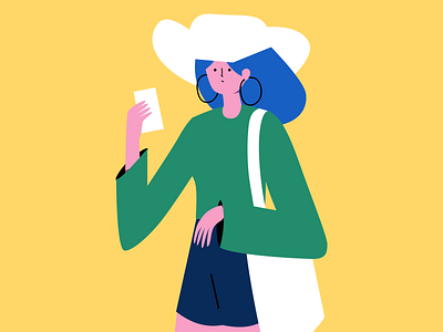 Character charactor design flat illustration