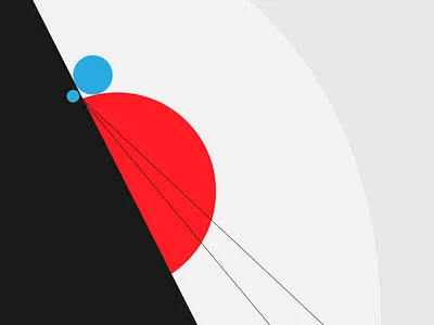 doodle~ abstract color geometric illustration