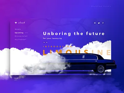 Car Launch Concept character colors design typography ui ui ux design