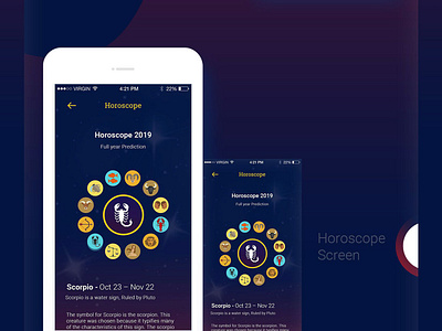 App Design app design horascope