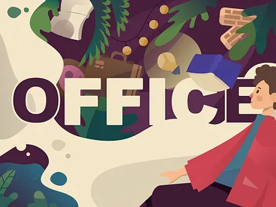office illustration