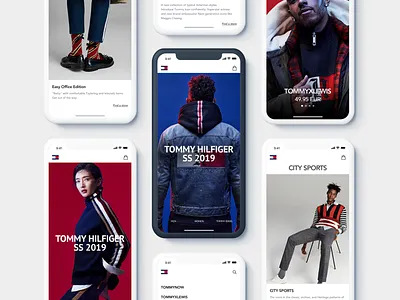 🔴🔵Tommy Hilfiger Concept 🔴🔵 adobe artwork creative design illust ios ios10 ios11 ios12 photoshop picture sketch store ui uidesign uiux uiuxdesign ux ux design uxdesign