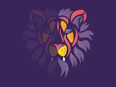 lion design illustration