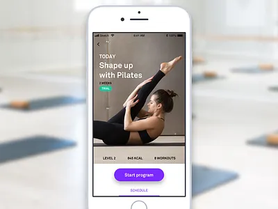 Daily UI 062 - Workout of the day 062 app daily 100 challenge daily challenge daily ui dailyui ios mobile mobile app sketch ui ui challenge ui interface workout workout of the day