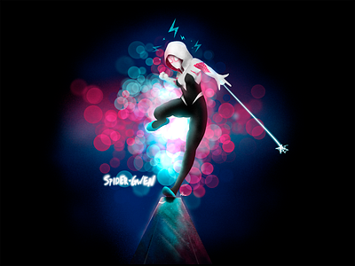 Spider Gwen illustration spider spider gwen spider man spiderman