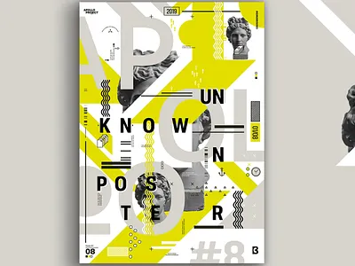 Unknown Poster #8 creative creativity graphic design poster poster art poster challenge poster design typography vector